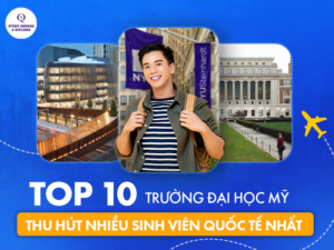 Du học Mỹ | Hỗ trợ du học & Săn học bổng Mỹ 70% – 100% Top 10 trường đại học Mỹ thu hút nhiều sinh viên quốc tế
